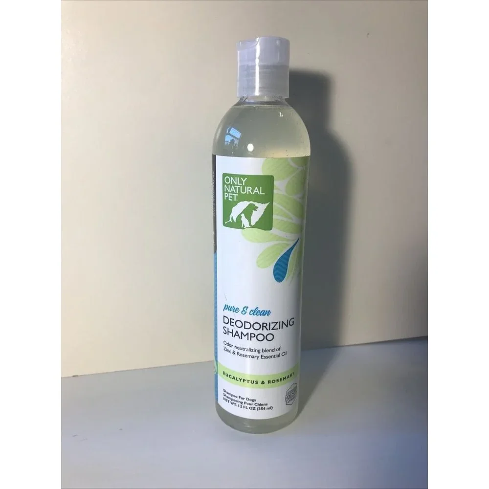 Natural Pet Dogs Shampoo deodorizing eucalyptus & rosemary 12 oz